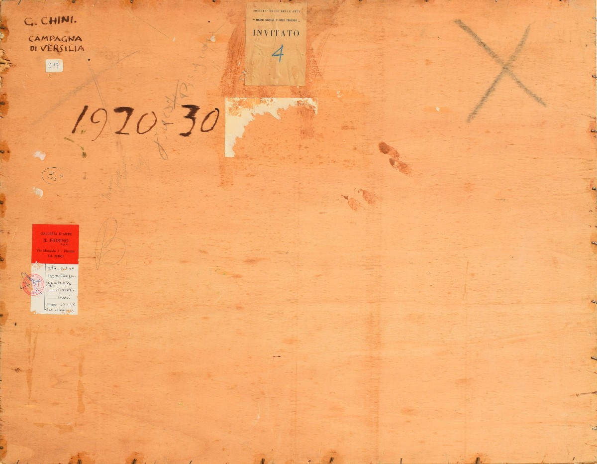 Galilée Chini (Florence 1873 – 1956), Campagne de Versilia (1922 – 1928)-photo-2