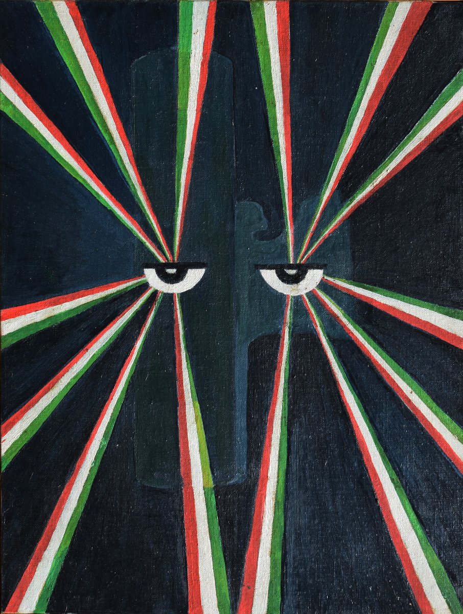 Enzo Benedetto (Reggio Calabria 1905 – Rome 1993), synthèse dynamique Mussolini (1924 – 1985)