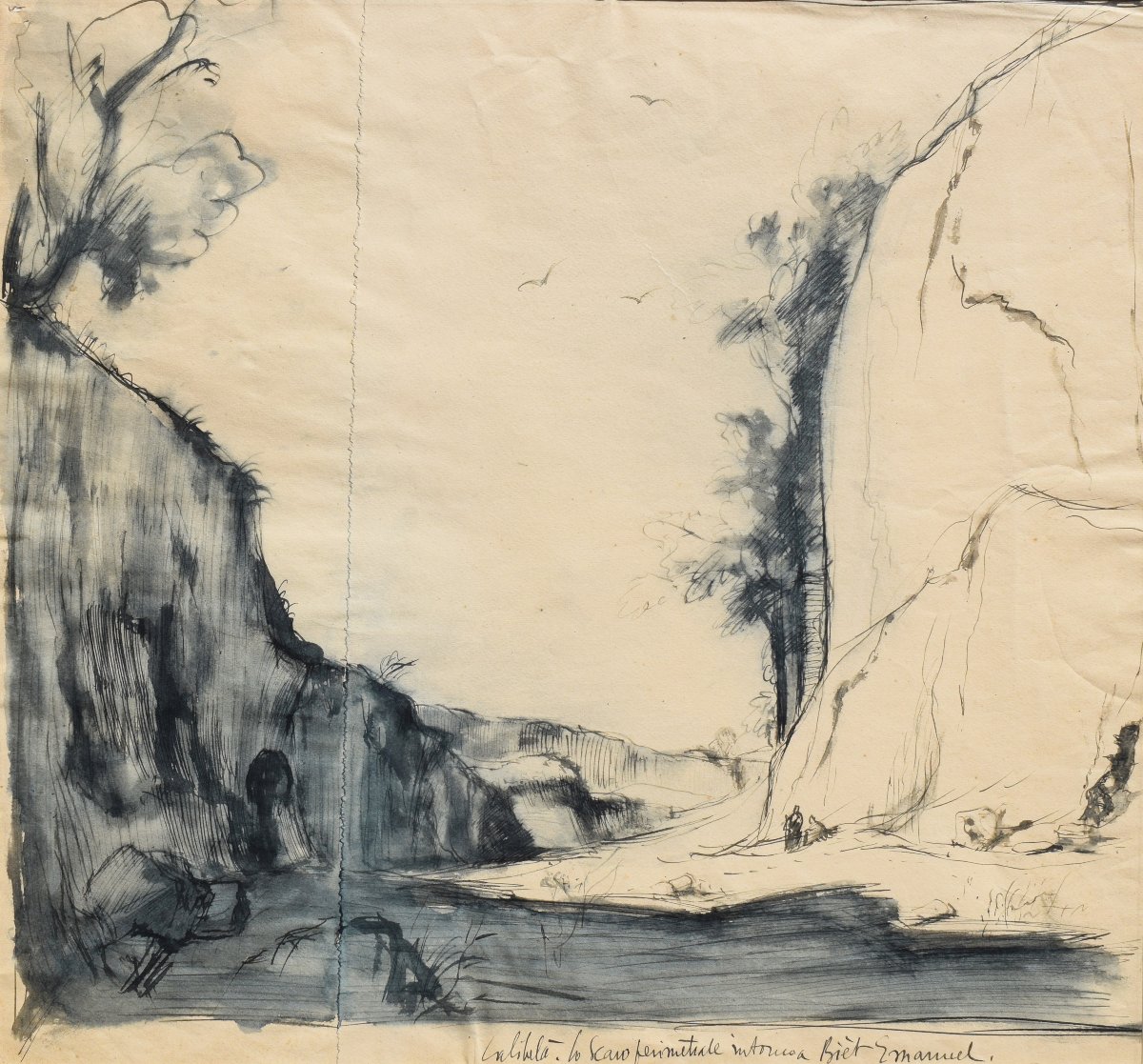 Lino Bianchi Barriviera (1906 – 1985), Lalibela, La fouille périmétrale autour de Biet Amanu’el
