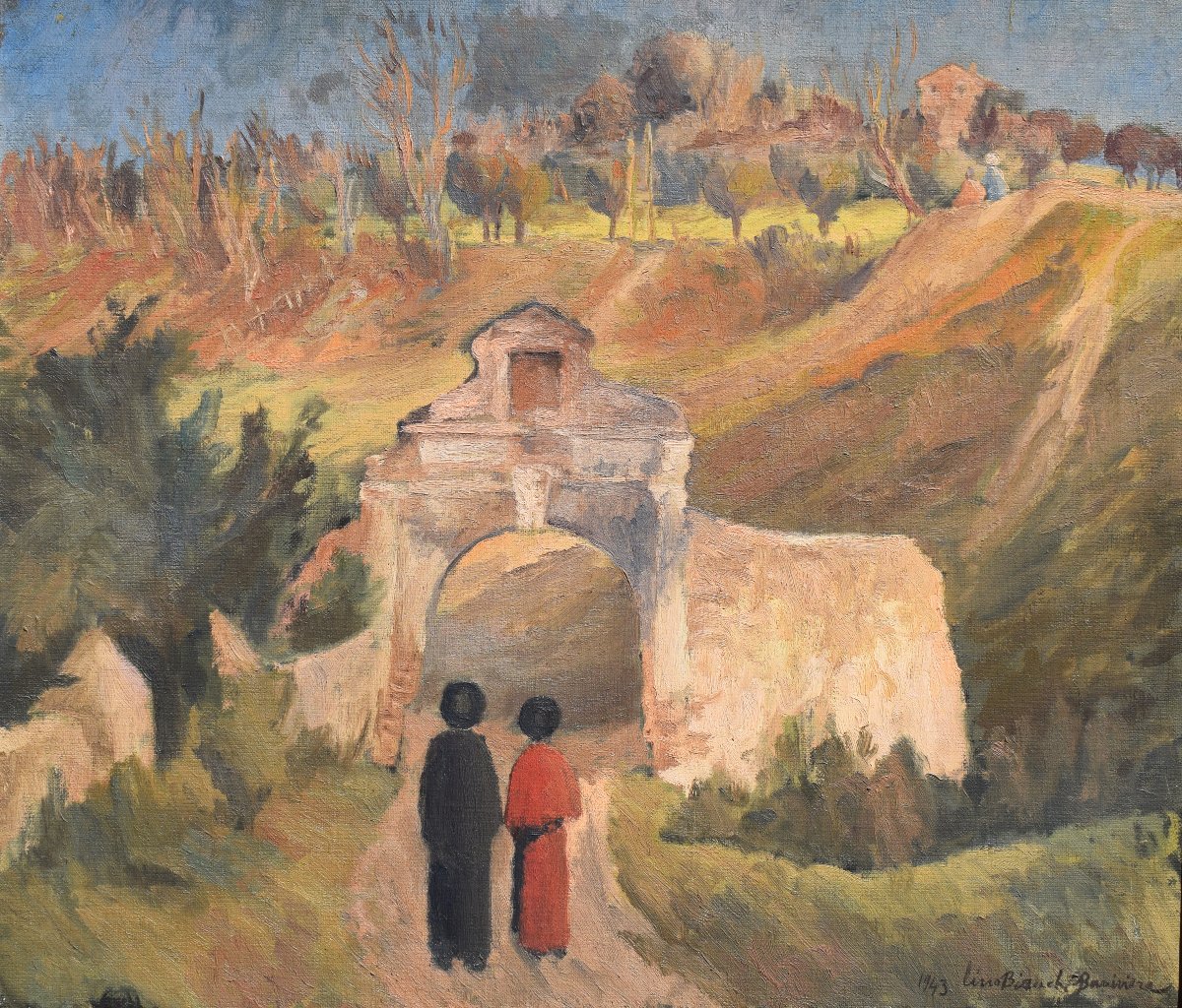 Lino Bianchi Barriviera (Montebelluna 1906 – Rome 1985), Ancien portail de Monte Mario (1943)