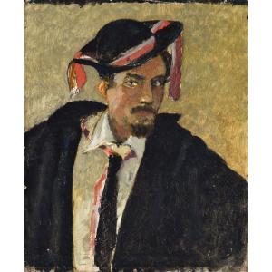 Lino Bianchi Barriviera (Montebelluna 1906 – Rome 1985), Autoportrait
