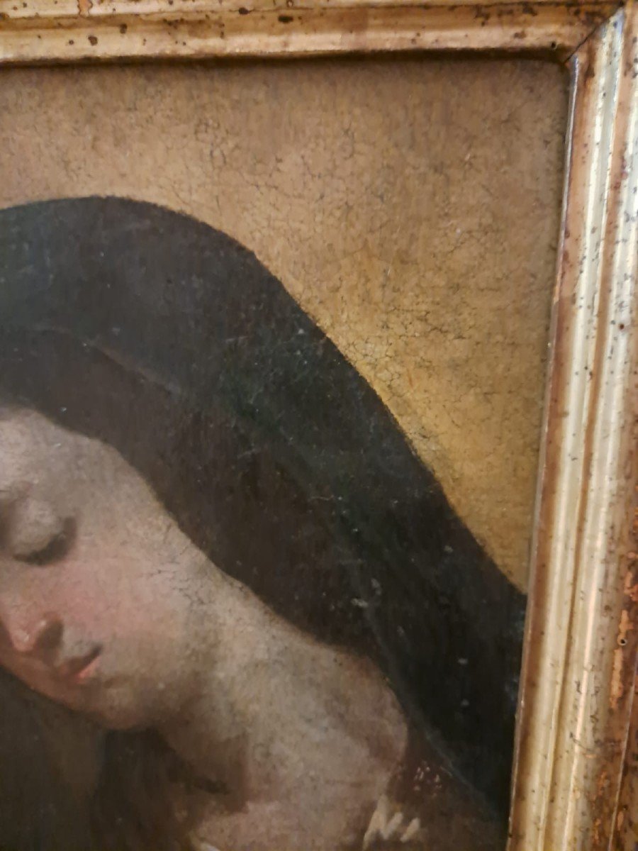 Madonna Del '700 - Oil On Canvas -photo-1