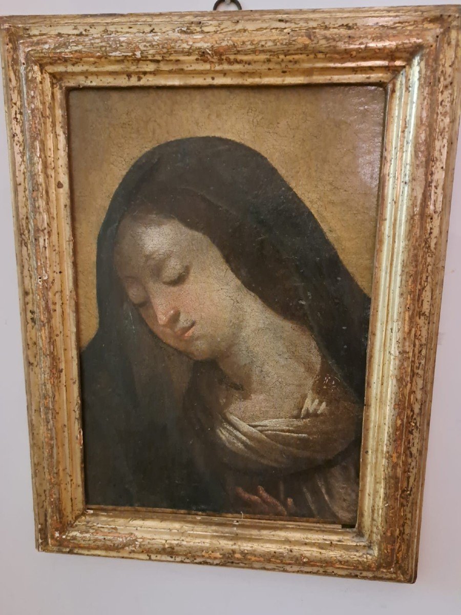 Madonna Del '700 - Oil On Canvas 