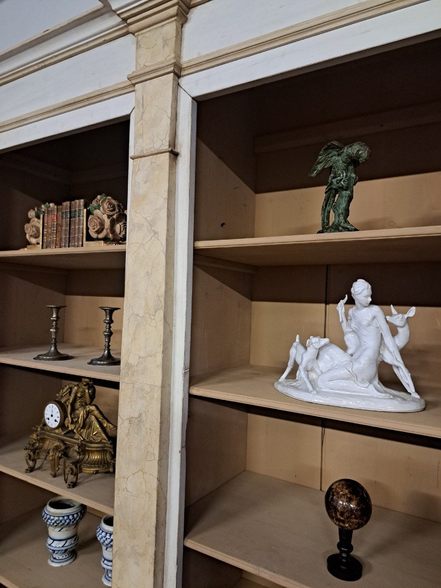 Empire Lacquered Bookcase-photo-4