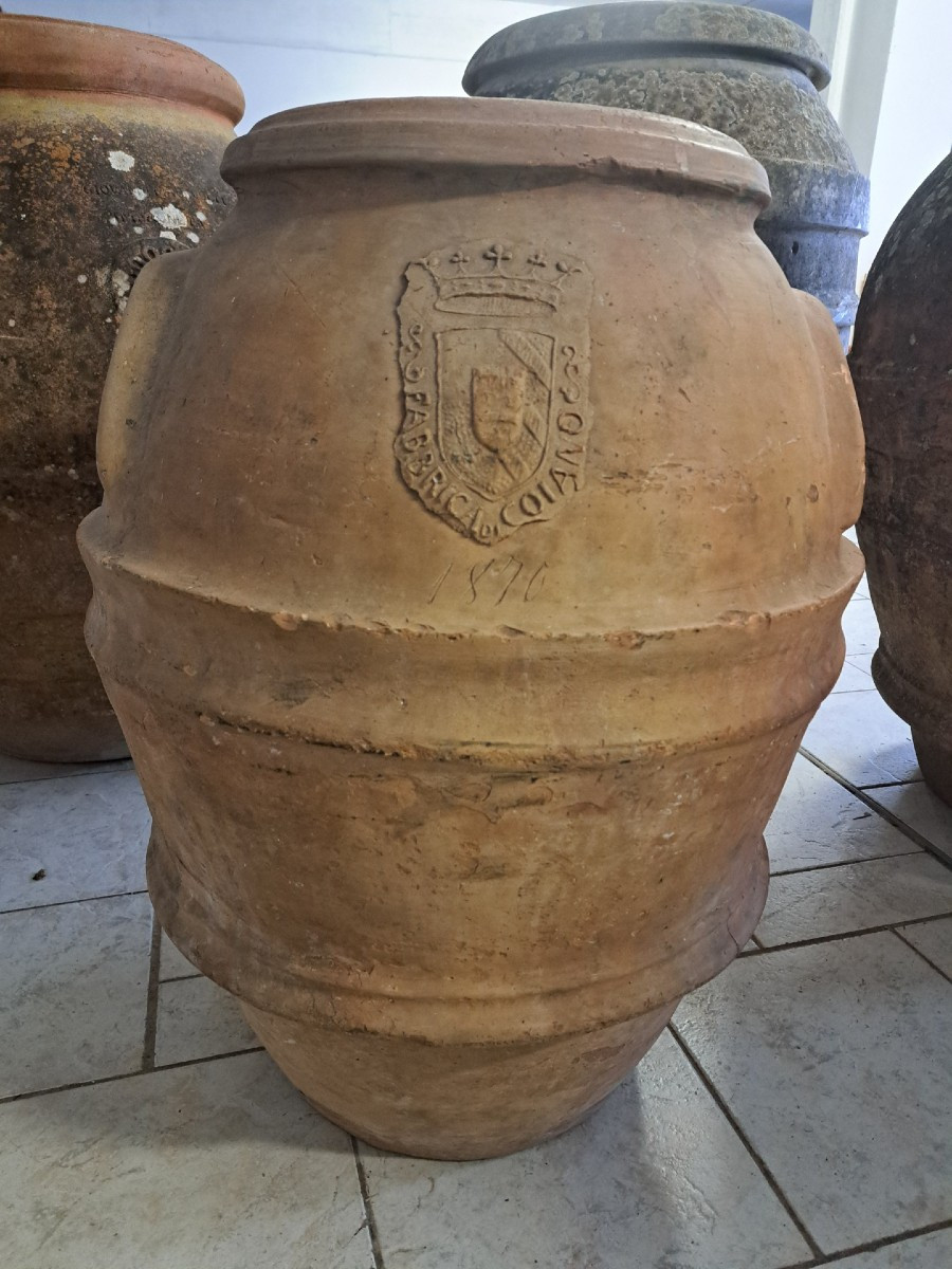 Pot En Terre Cuite, Coiano, 1870