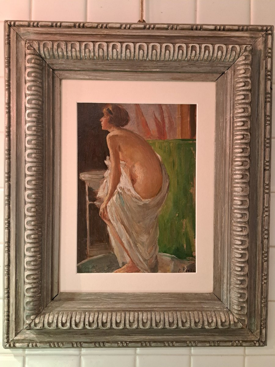 Portrait D’une Femme Dans La Salle De Bain, 1935-photo-1