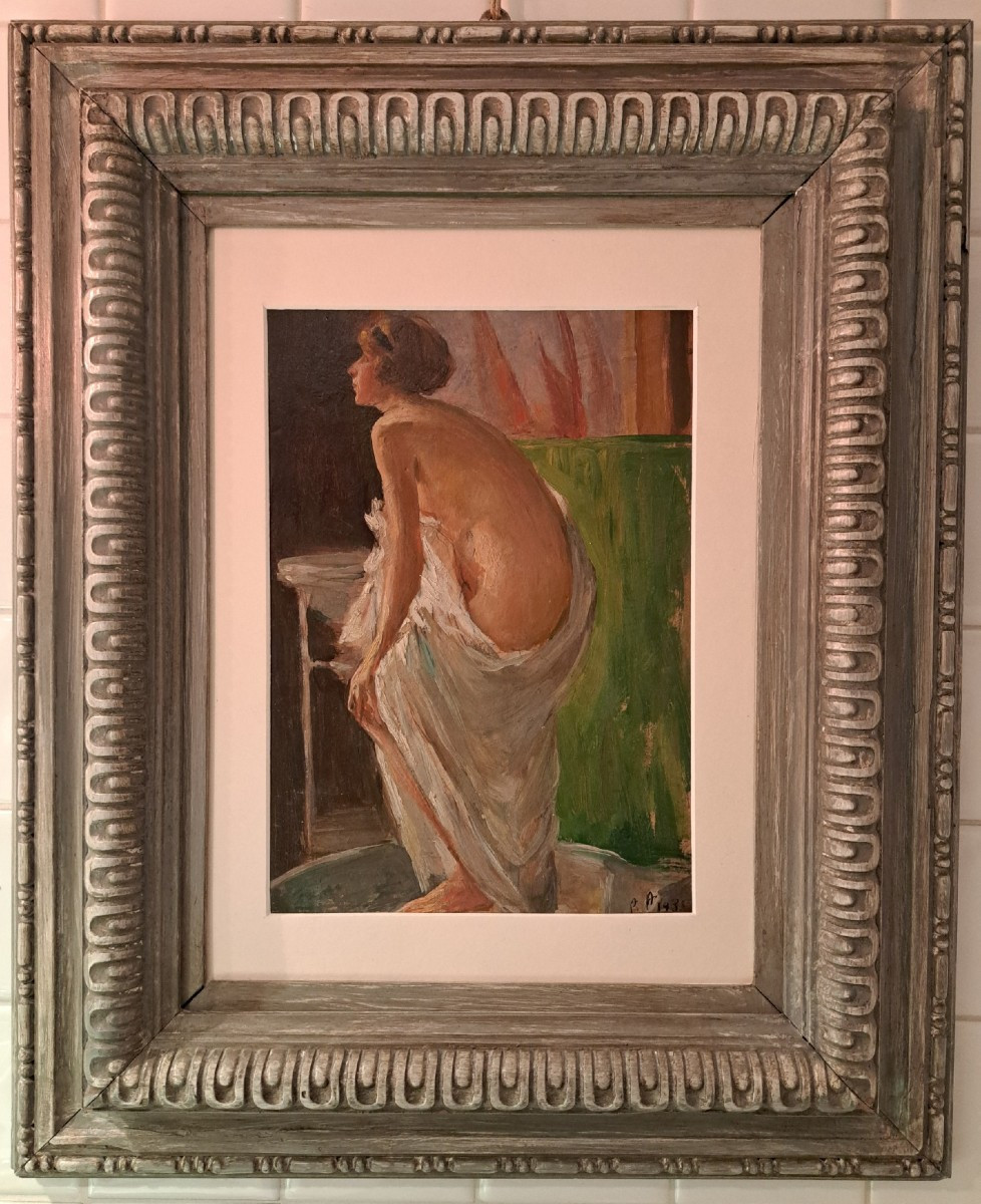 Portrait D’une Femme Dans La Salle De Bain, 1935