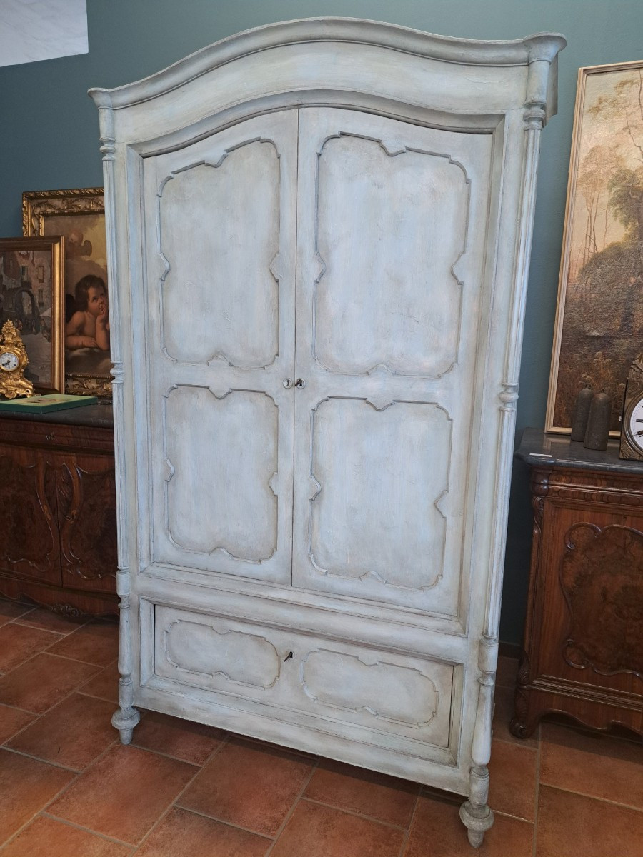 Lacquered Wardrobe Of The Nineteenth Century-photo-3