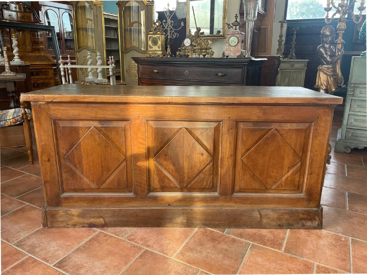 Counter Desk From The '600 In Walnut-photo-2