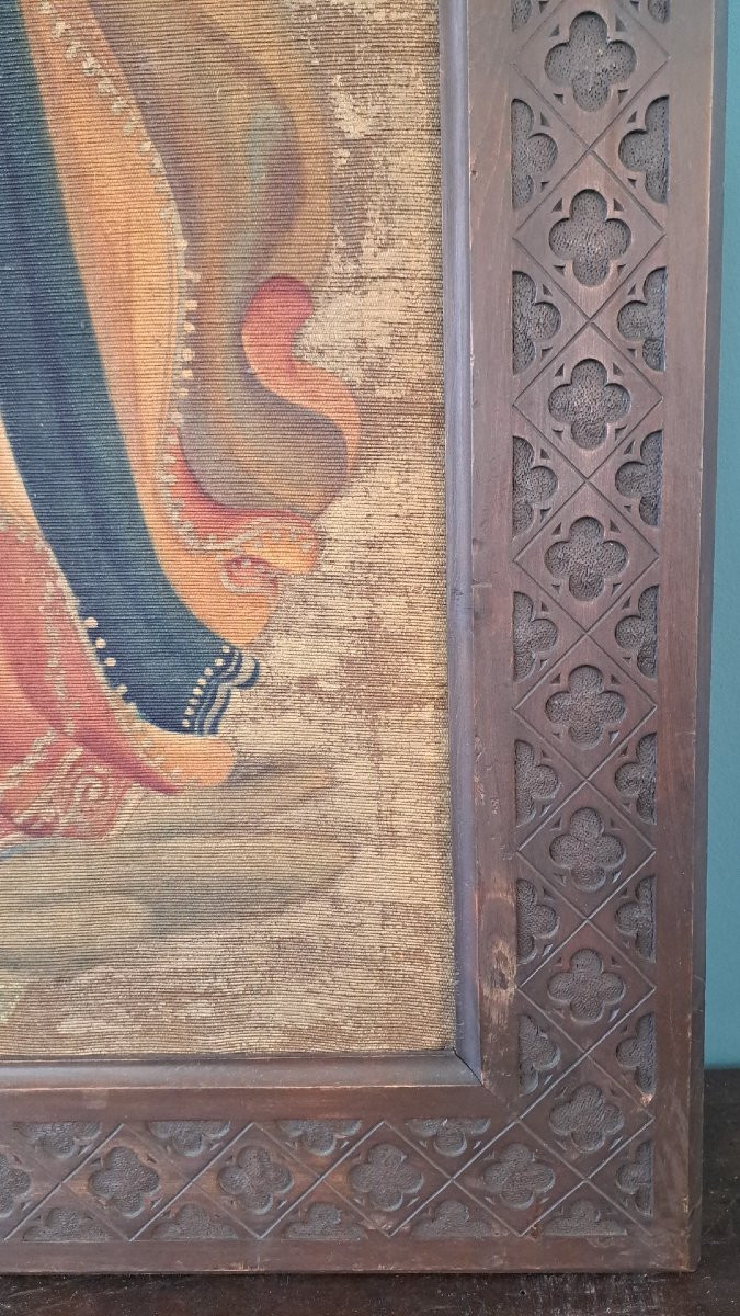 Pair Of Herbal Juices From The Nineteenth Century With Frame, "angels Musicians"-photo-1