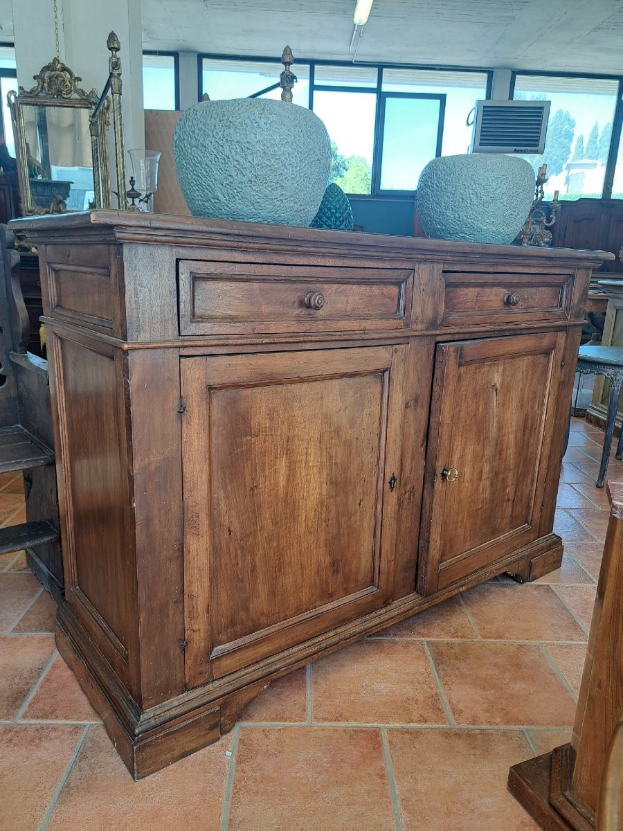  Buffet en peuplier du XIXe siècle-photo-1