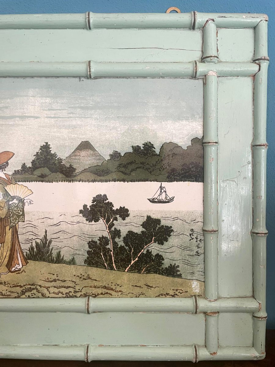 Large Painted Pottery, Dated 1862-photo-4