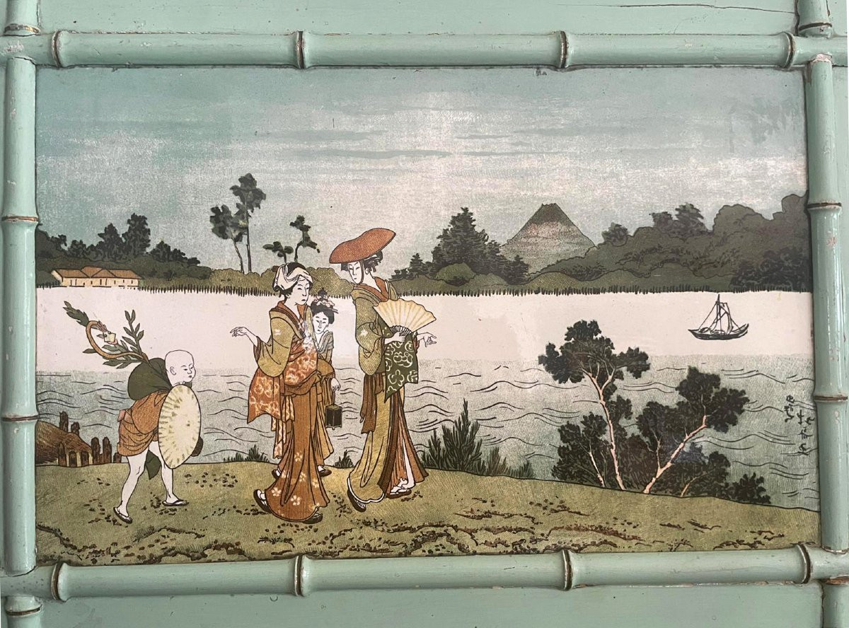 Large Painted Pottery, Dated 1862-photo-5