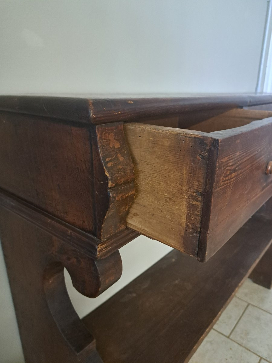 Rustic Bookcase From The 18th Century-photo-3