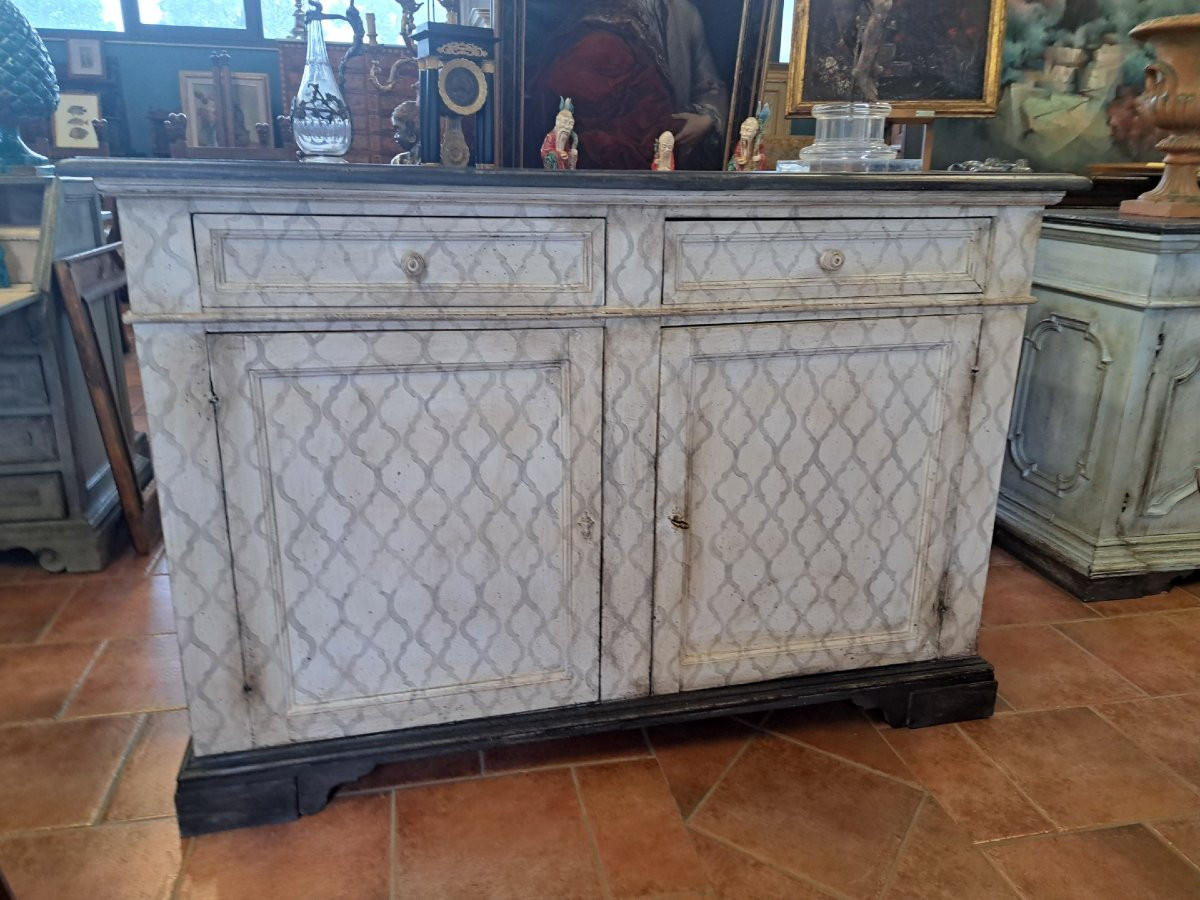 Grand buffet laqué du XIXe siècle-photo-2