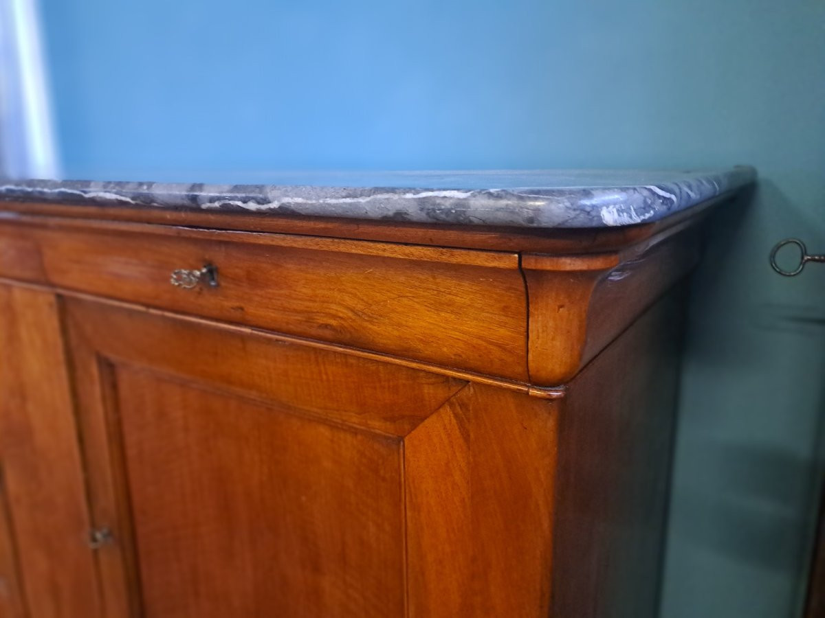 Wonderful Great Threaded Walnut Sideboard-photo-2