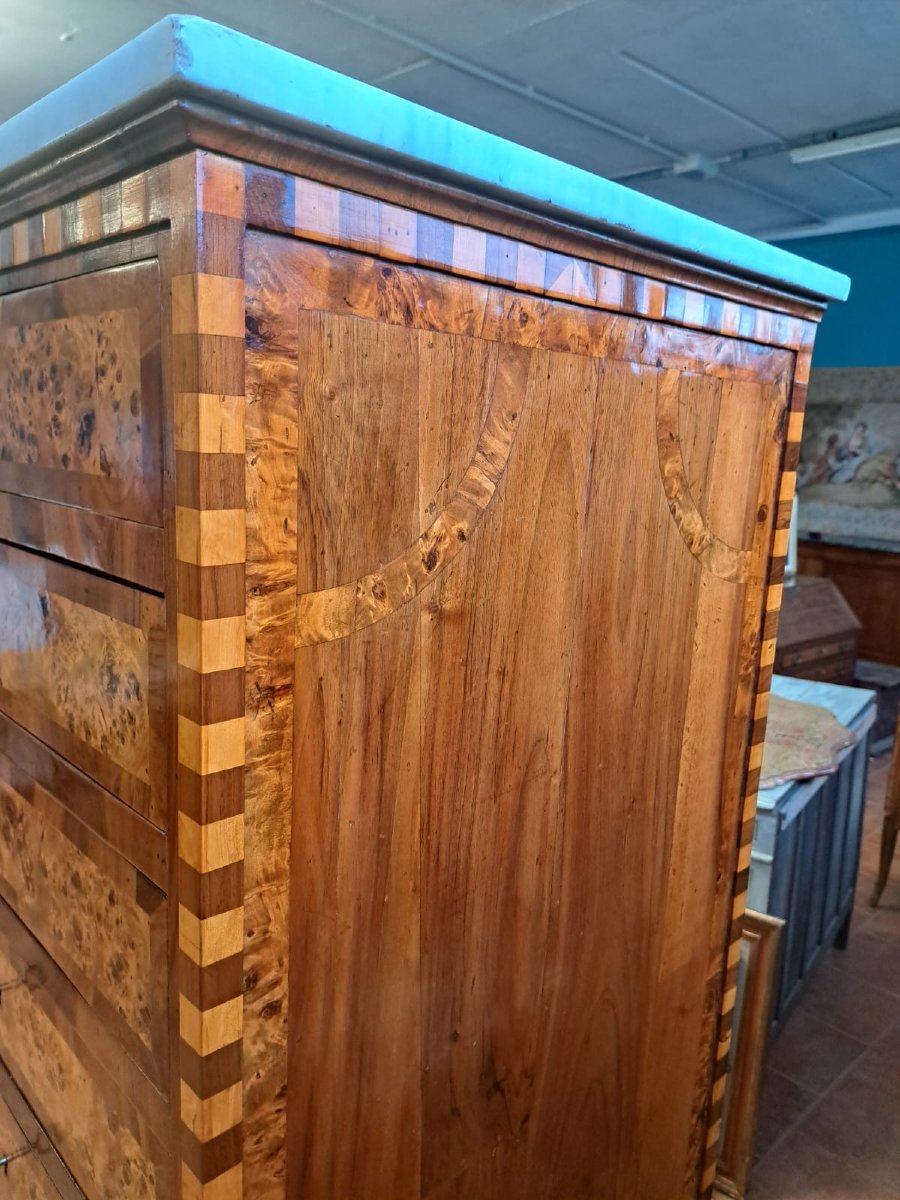 Commode de bibliothèque incrustée-photo-4