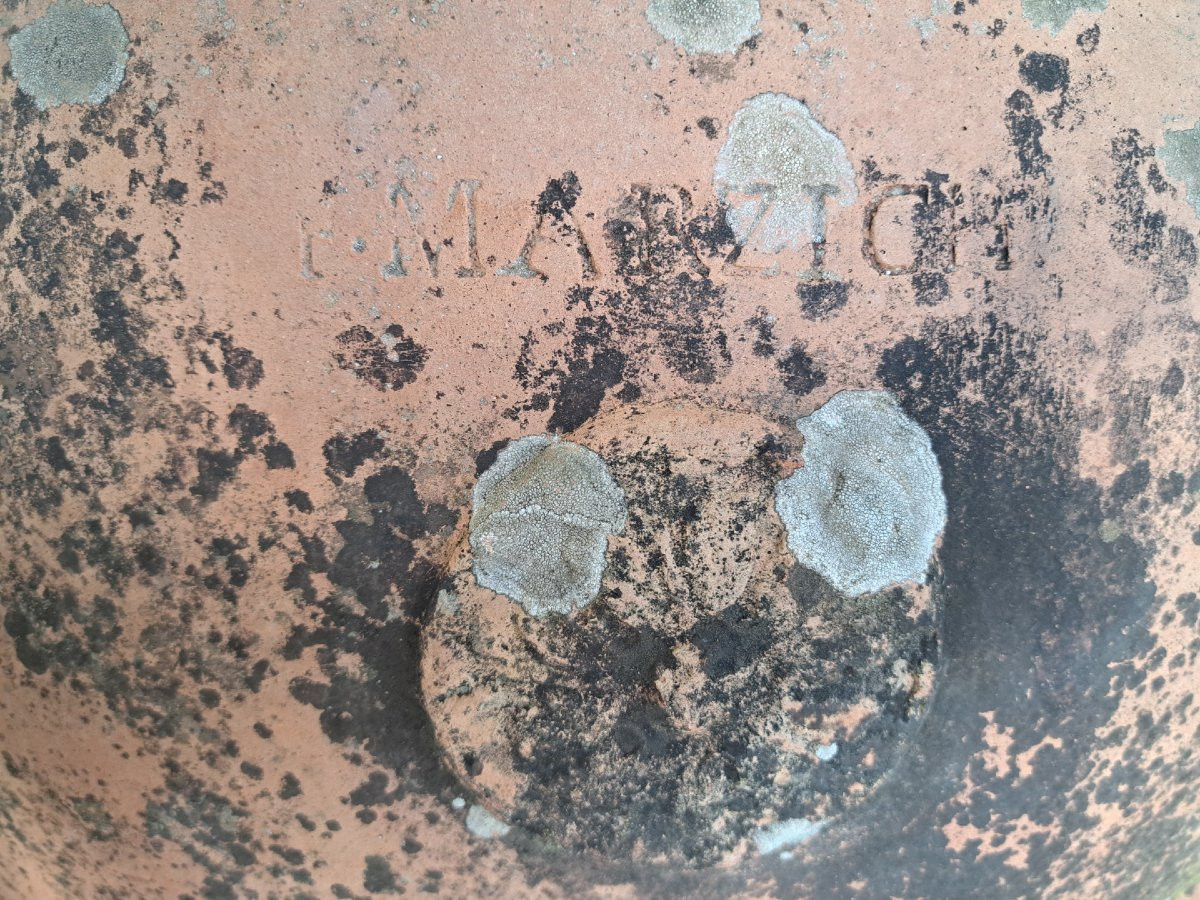 Paire de grands pots en terre cuite de l’Impruneta-photo-2