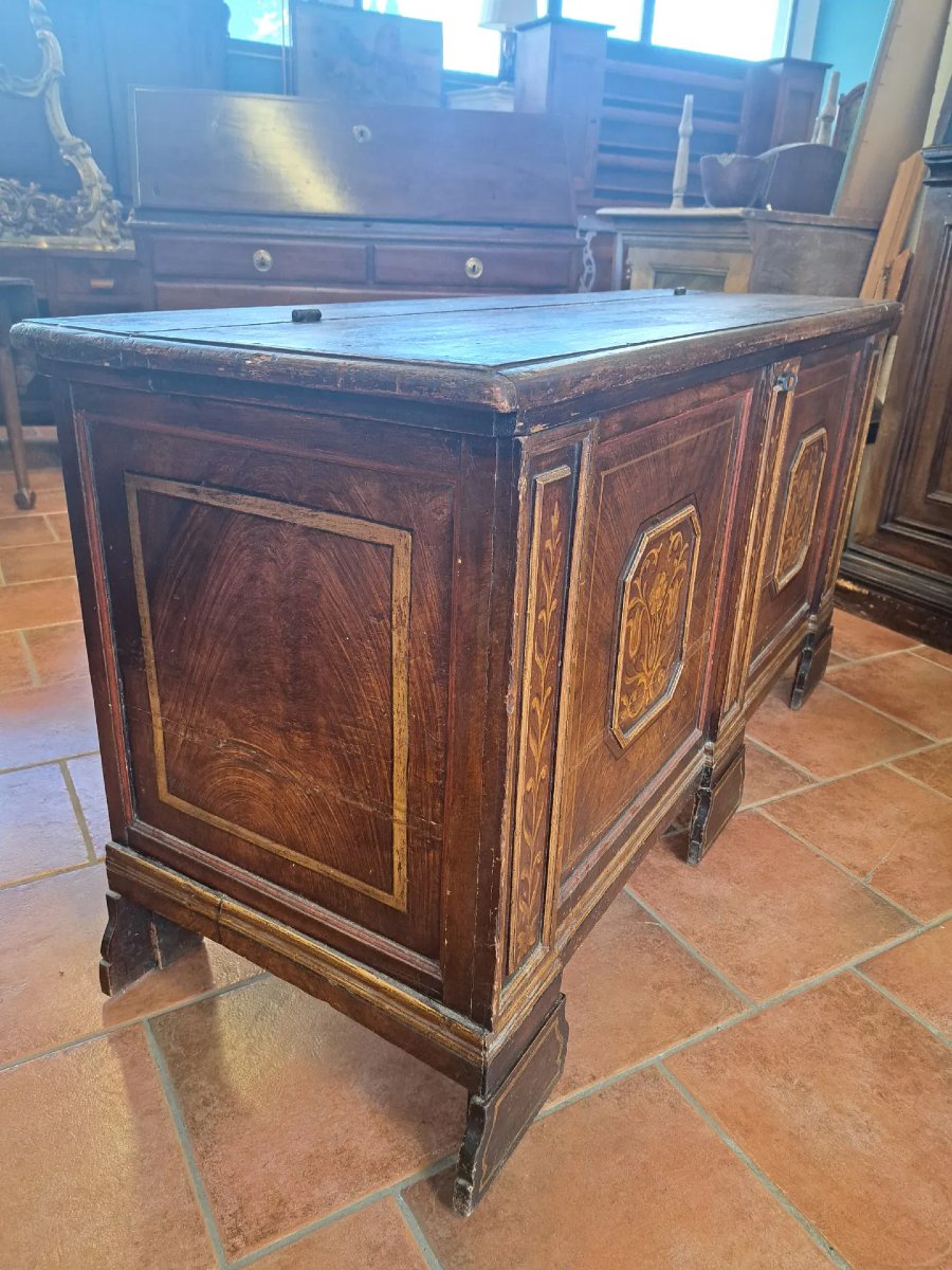 Painted 18th Century Chest-photo-2