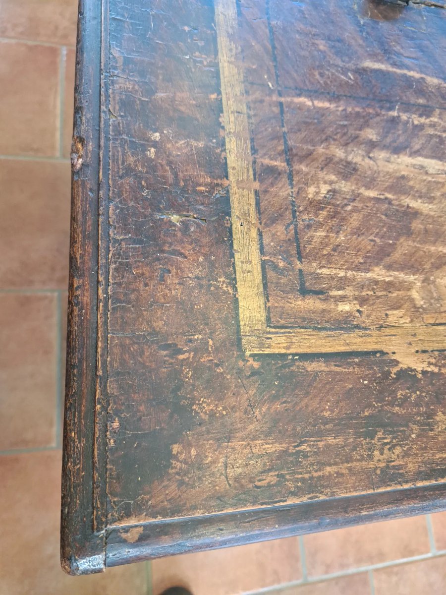 Painted 18th Century Chest-photo-4