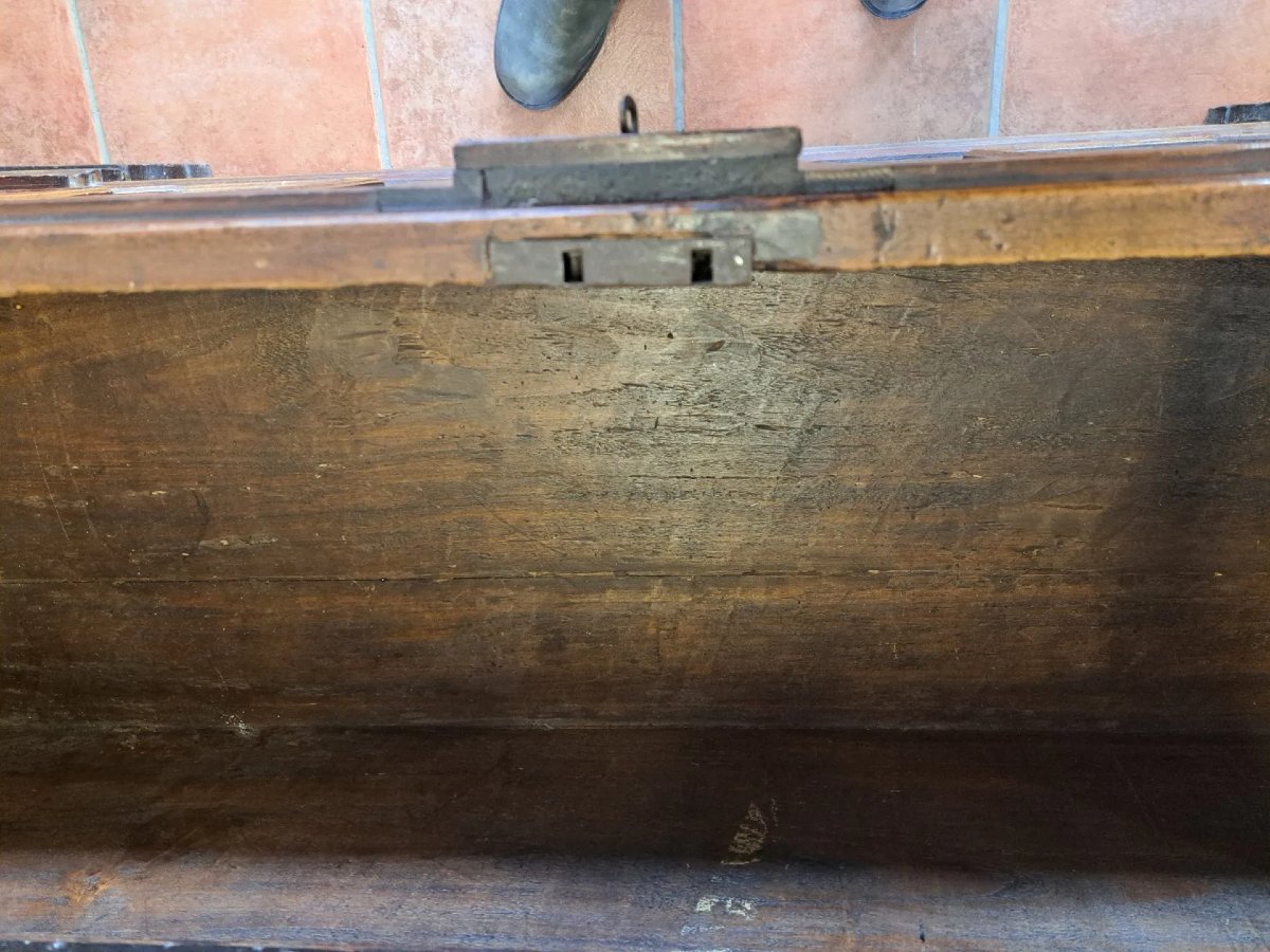 Painted 18th Century Chest-photo-3