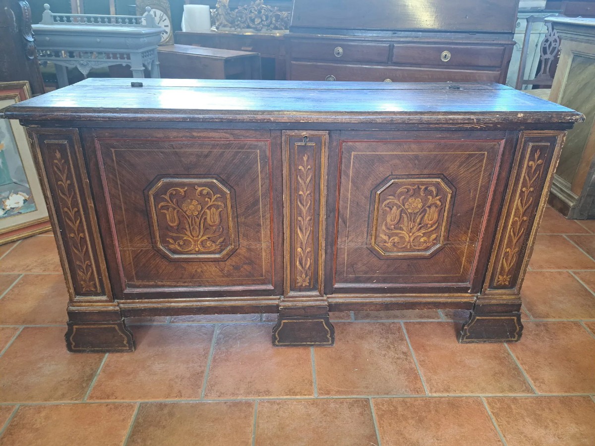 Painted 18th Century Chest