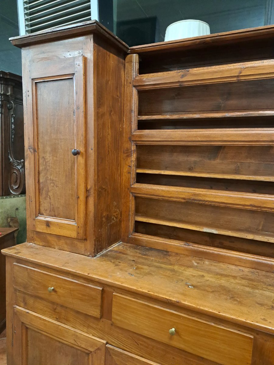 4-door Sideboard With Late 18th Century Lift-photo-3