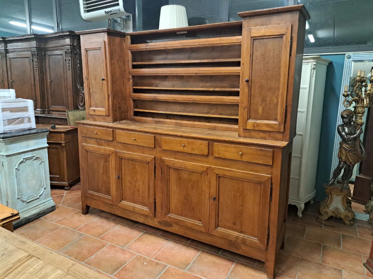 4-door Sideboard With Late 18th Century Lift-photo-4