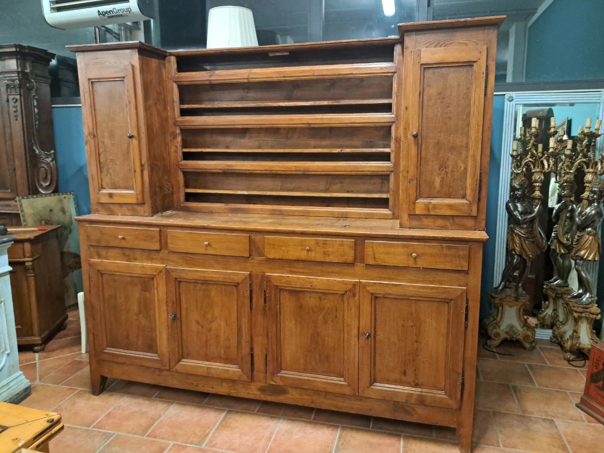 4-door Sideboard With Late 18th Century Lift-photo-1