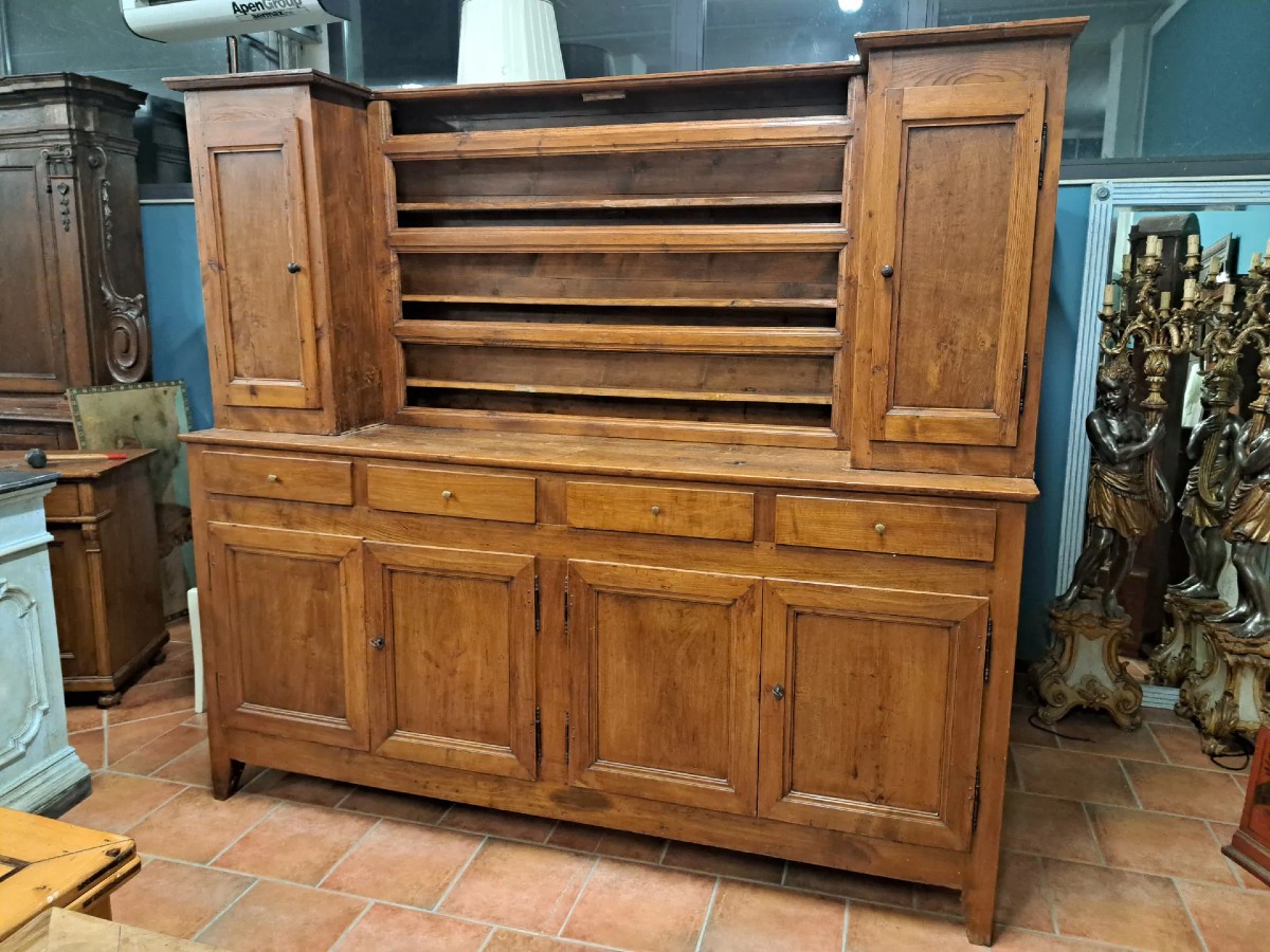 4-door Sideboard With Late 18th Century Lift