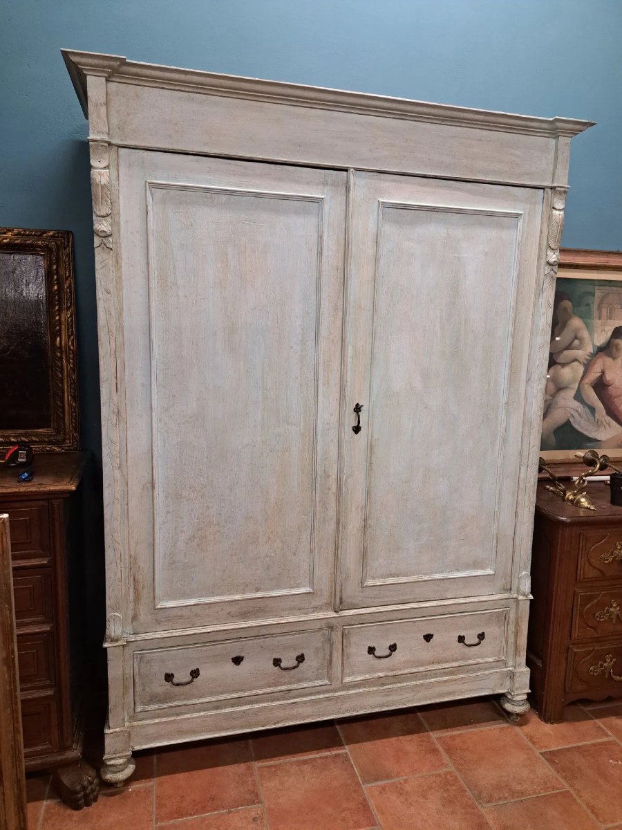 Armoire du XIXe siècle laquée-photo-2