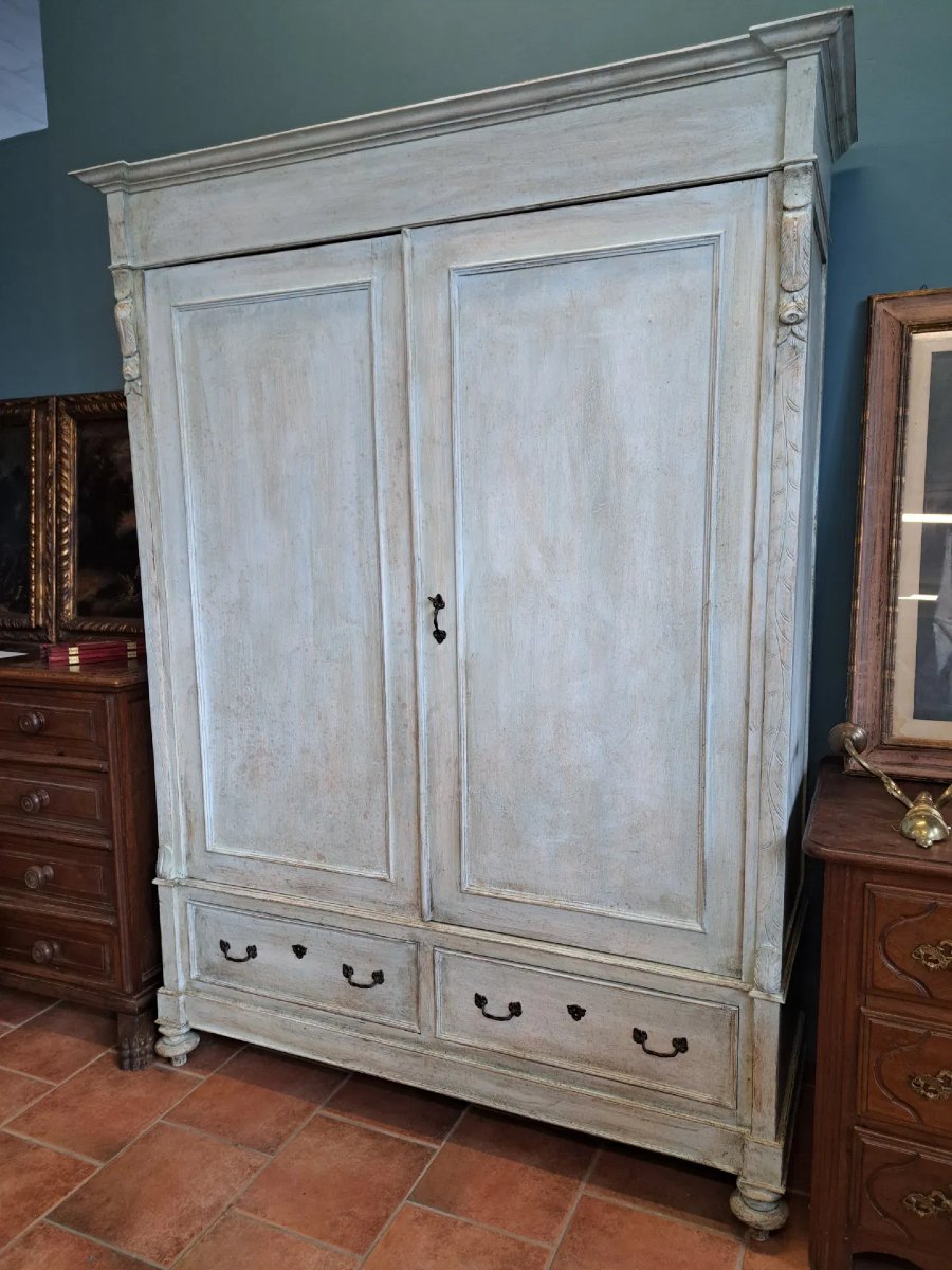 Armoire du XIXe siècle laquée-photo-3
