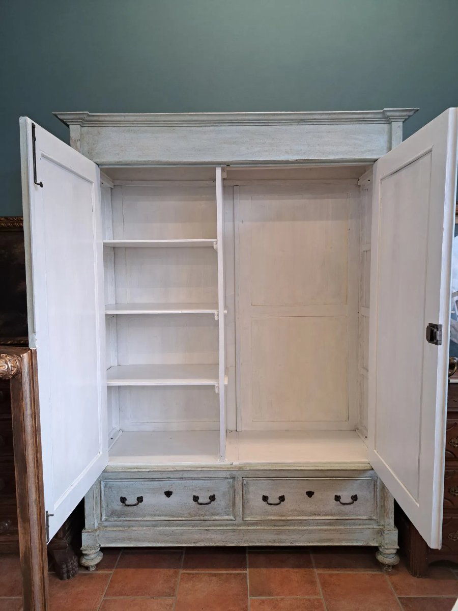 Armoire du XIXe siècle laquée-photo-4