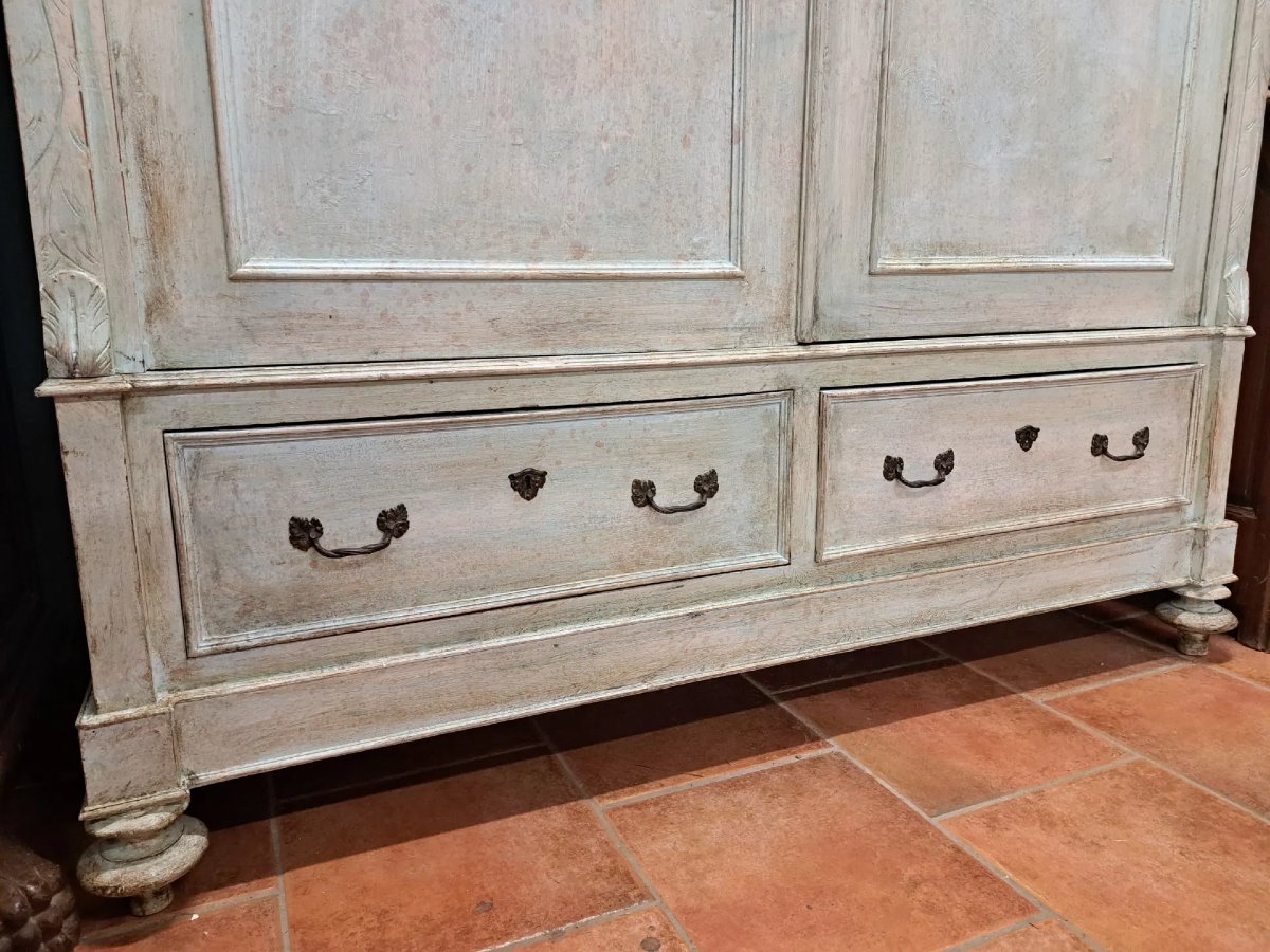 Armoire du XIXe siècle laquée-photo-5