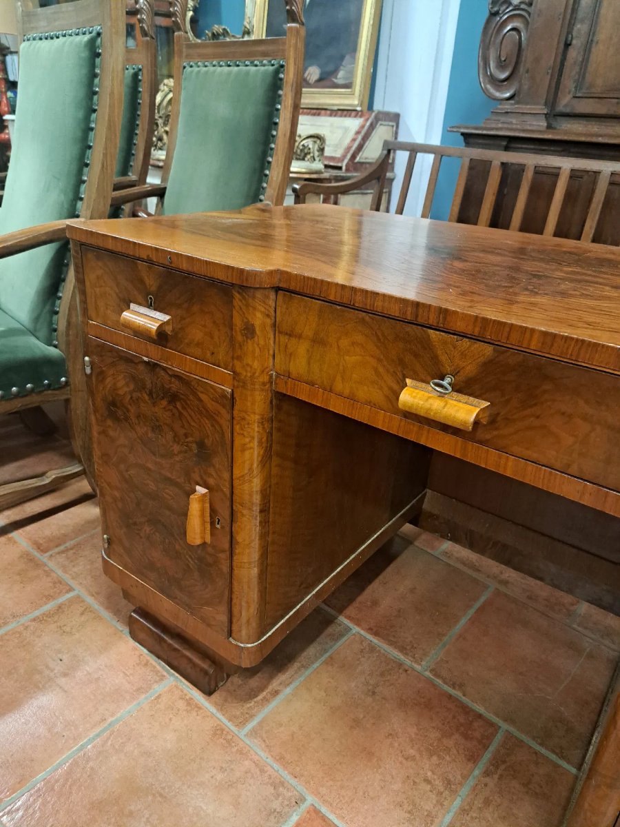Walnut Burl Desk-photo-2