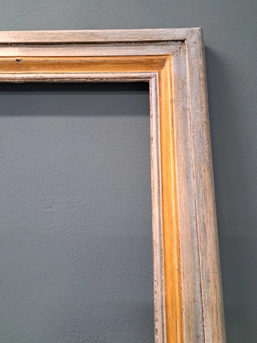  Grand cadre du XIXe siècle laqué-photo-4