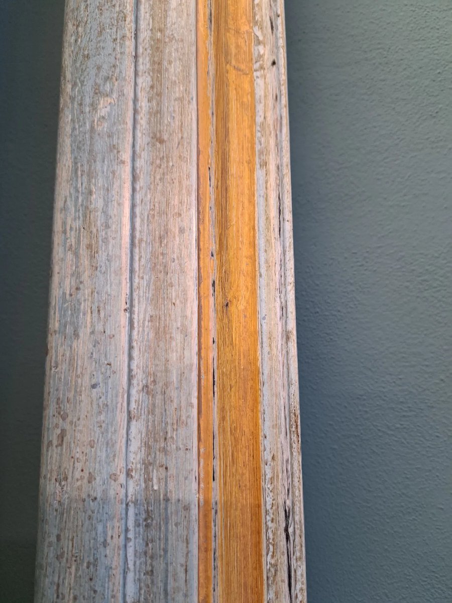  Grand cadre du XIXe siècle laqué-photo-1