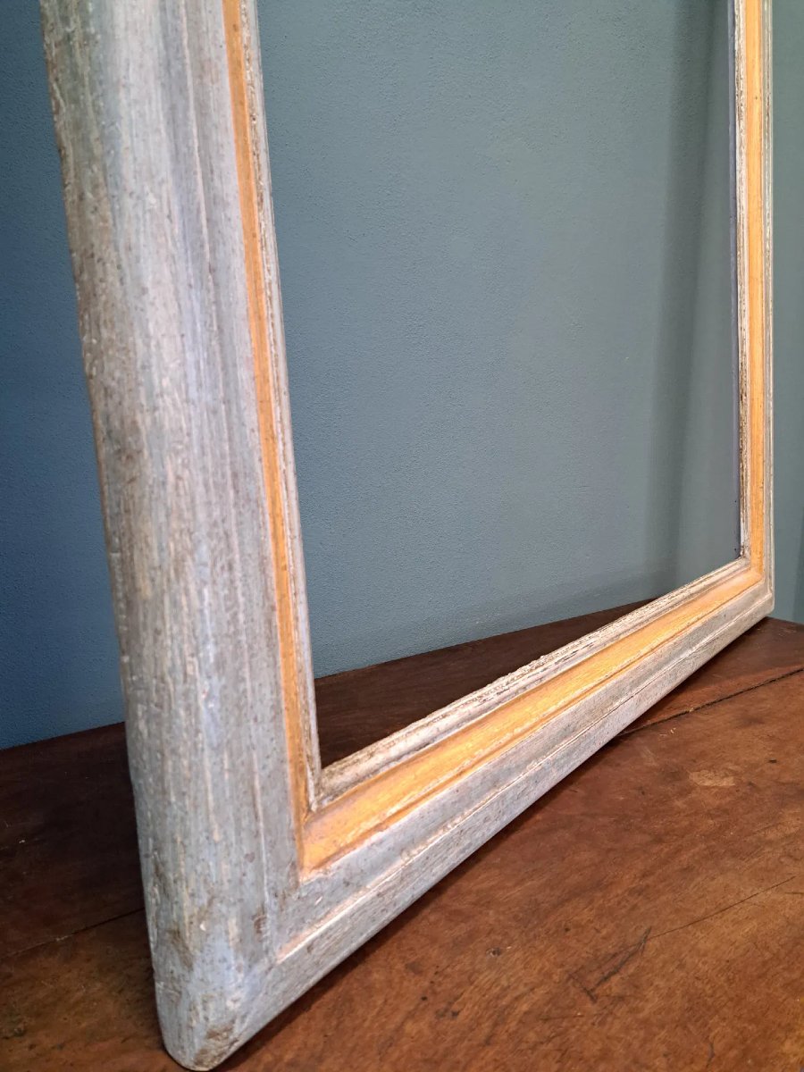  Grand cadre du XIXe siècle laqué-photo-6