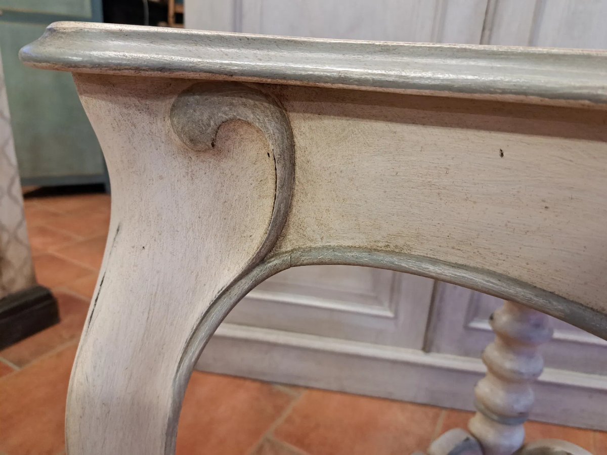 Painted Console From The 19th Century-photo-2