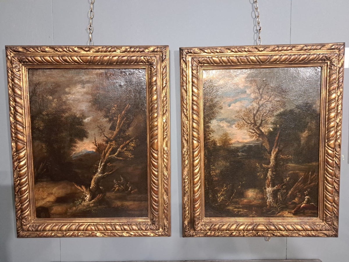 Paysages Avec Soldats, Pietro Montanini