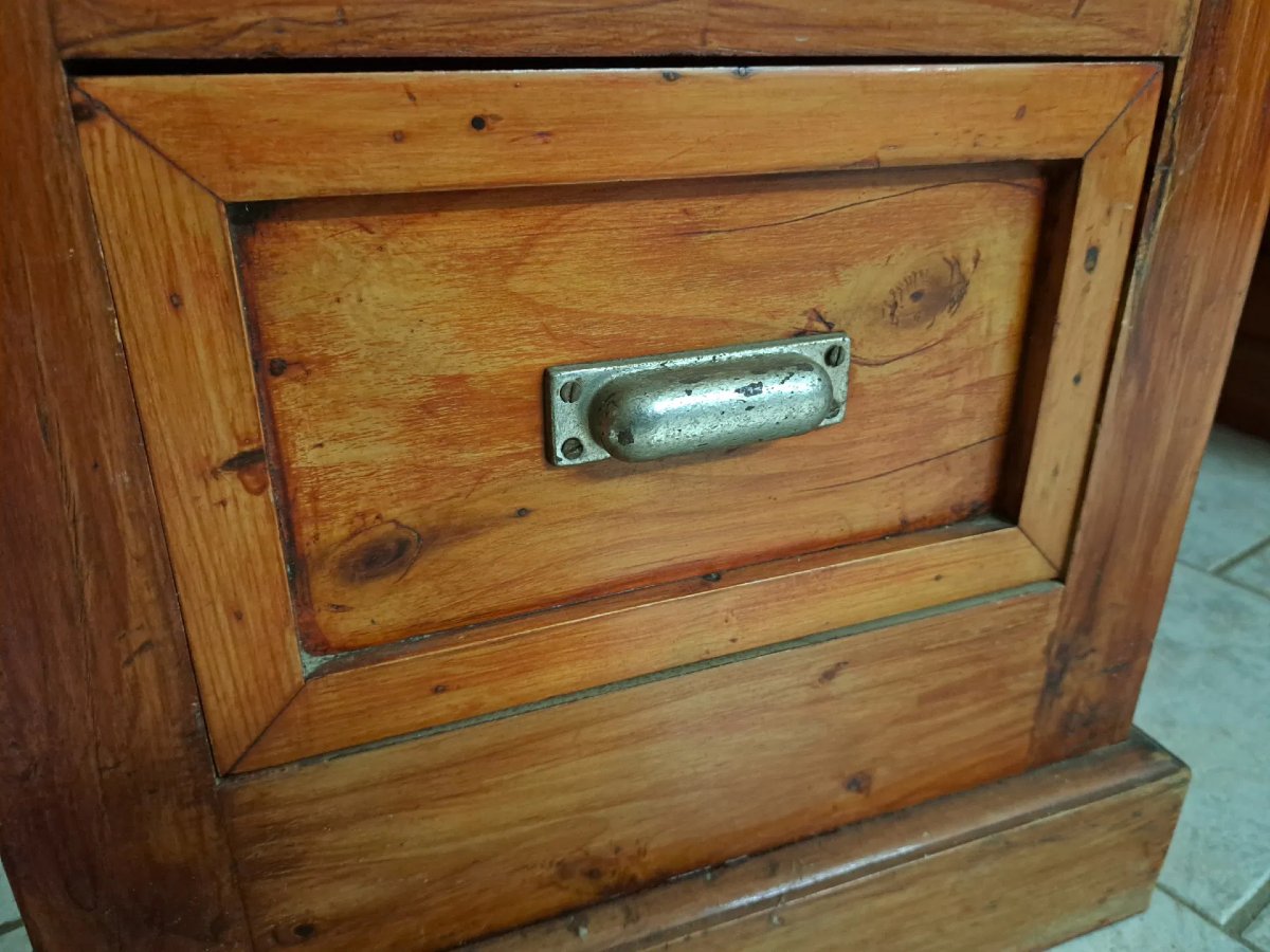 Bureau en cyprès-photo-2