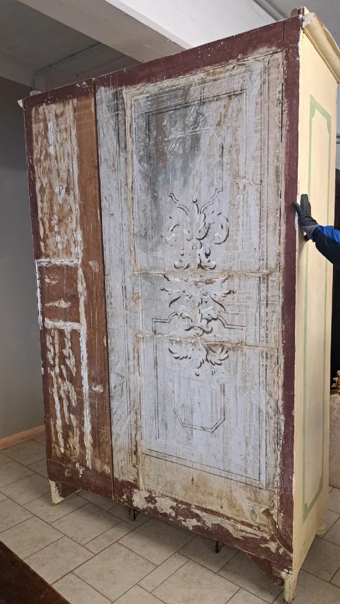 Grande armoire laquée -photo-6