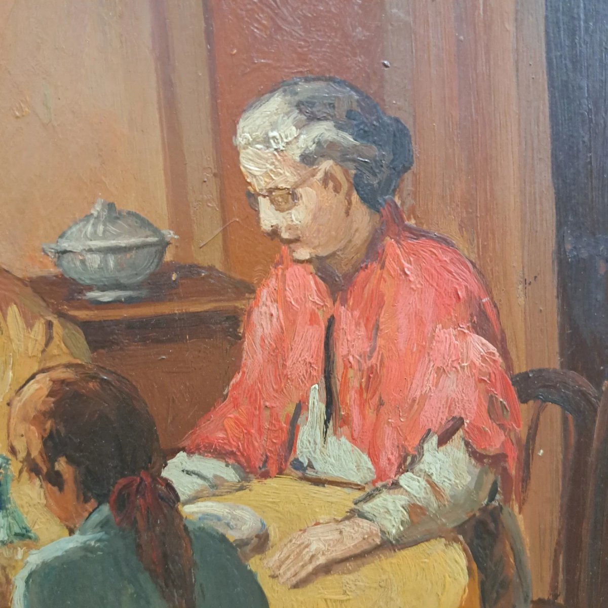 Cafiero Filippelli, Oil On Masonite, 1950-photo-4