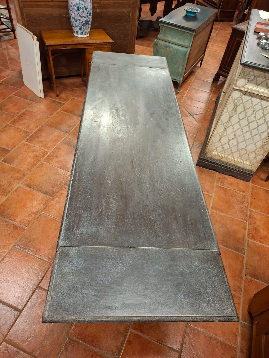  Table à chèvre peinte-photo-2