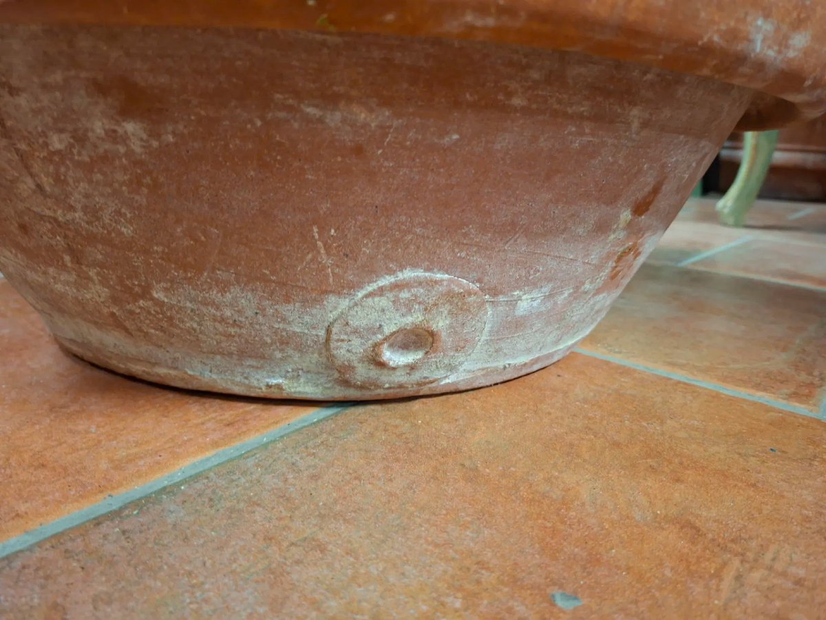 Couple d’orces en terre cuite du XIXe siècle, manufacture Montecchio, Toscane-photo-5