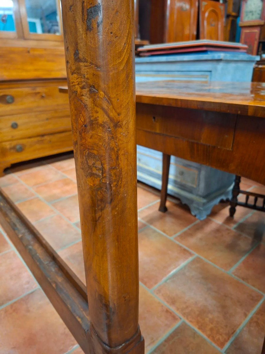 Empire Canopy Bed In Walnut-photo-2