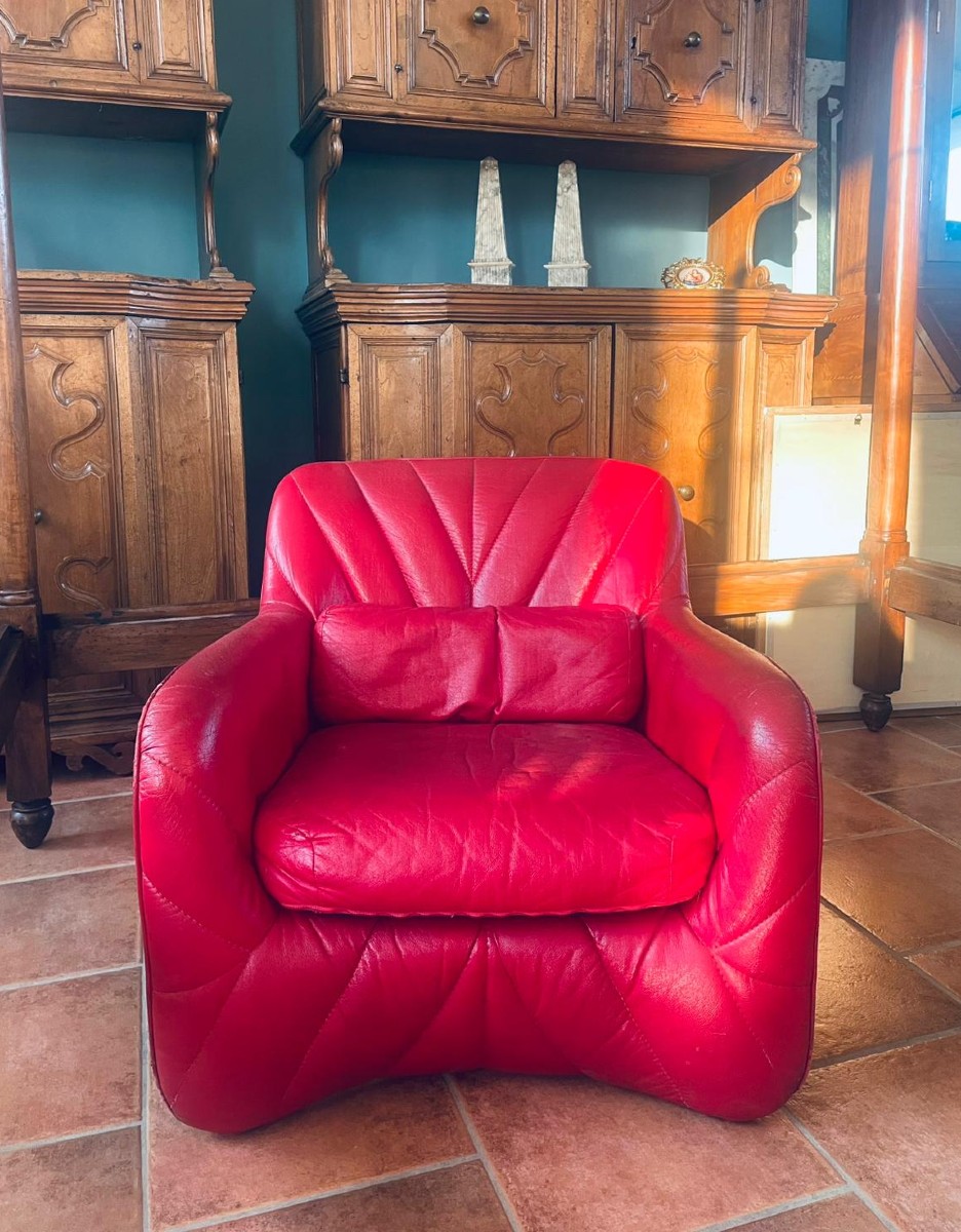 Fauteuil Bicia de Carlo Bartoli pour Arflex