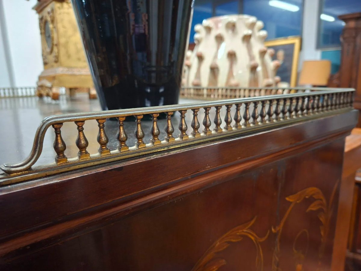 Painted Neoclassical Secretaire-photo-6