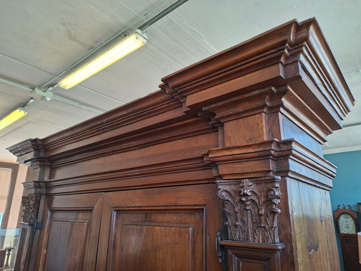 Double-body Walnut Sideboard-photo-3