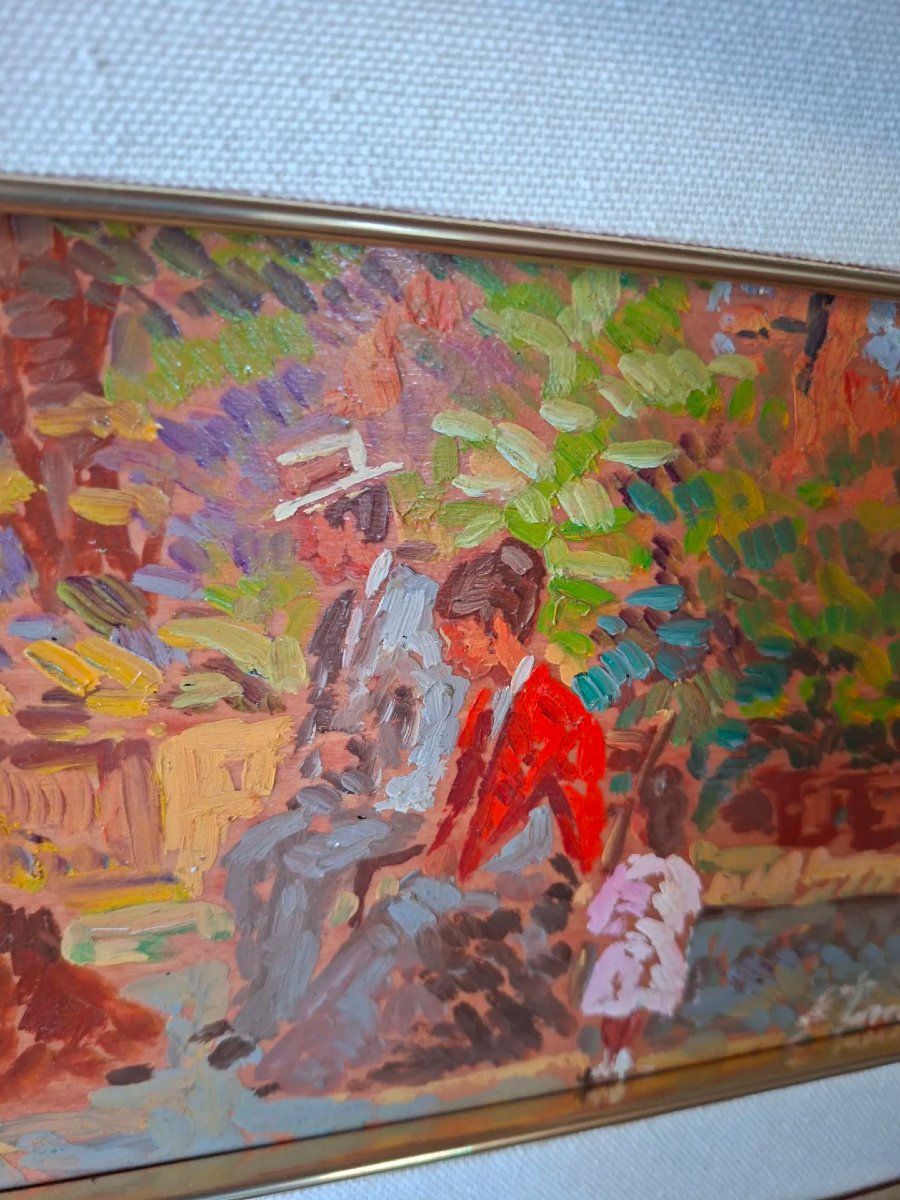 Ennio Formigli, Oil On Panel-photo-2